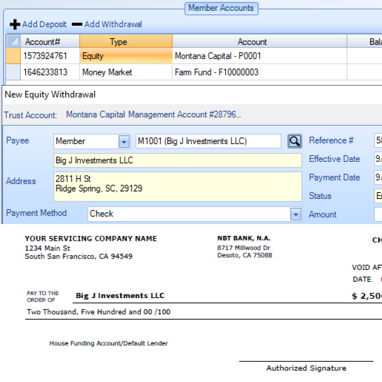 Retail Teller Screen